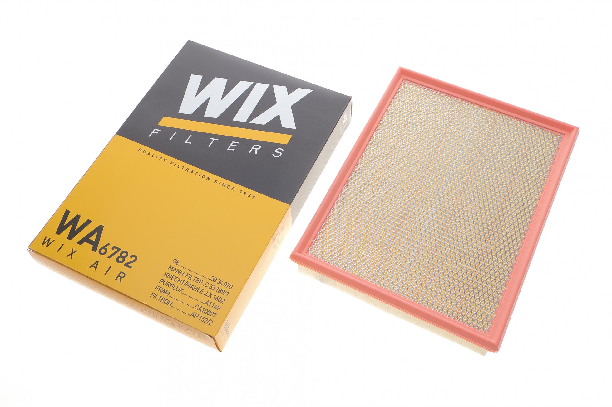 WA6782 WIX FILTERS